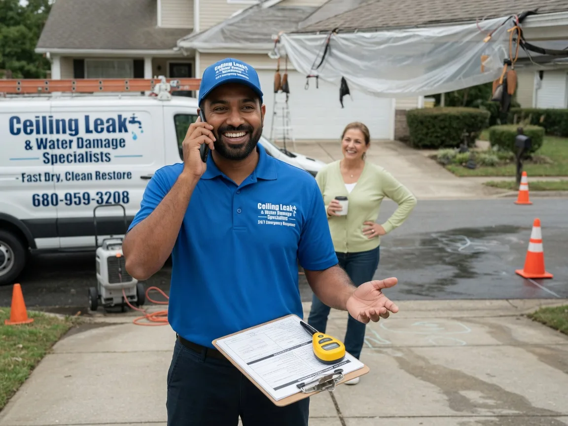 Ceiling Leak Cleanup Shongaloo, LA FAQs